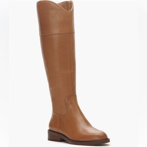 WIDE CALF Vince Camuto Alfella Knee High Boot Cognac 9